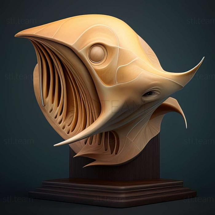 3D модель Ornithoteuthis (STL)